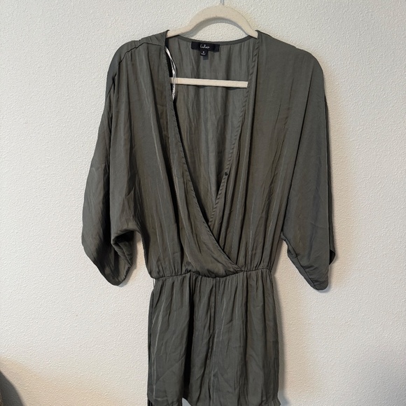 Lulus Green Romper - Picture 2 of 9
